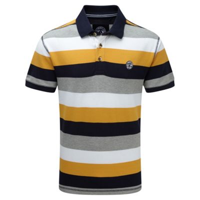 Tog 24 Sun wells stripe polo shirt